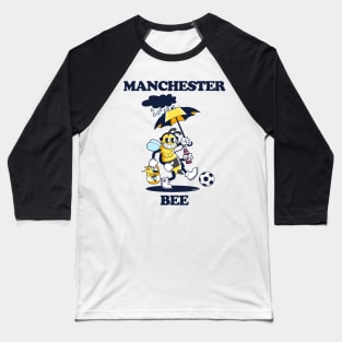 Manchester Bee (1930s rubberhose cartoon character style) Baseball T-Shirt